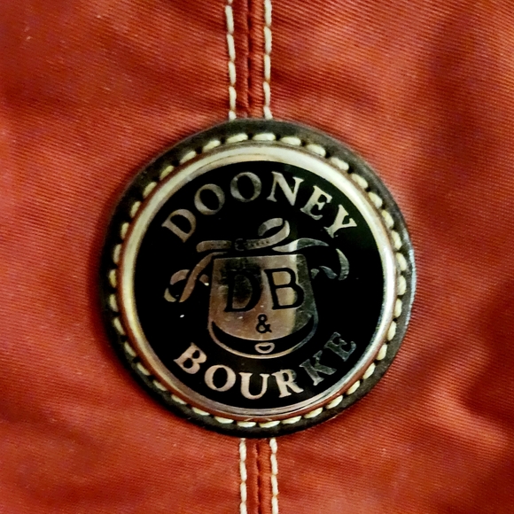 Dooney & Burke red backpack - Picture 2 of 5